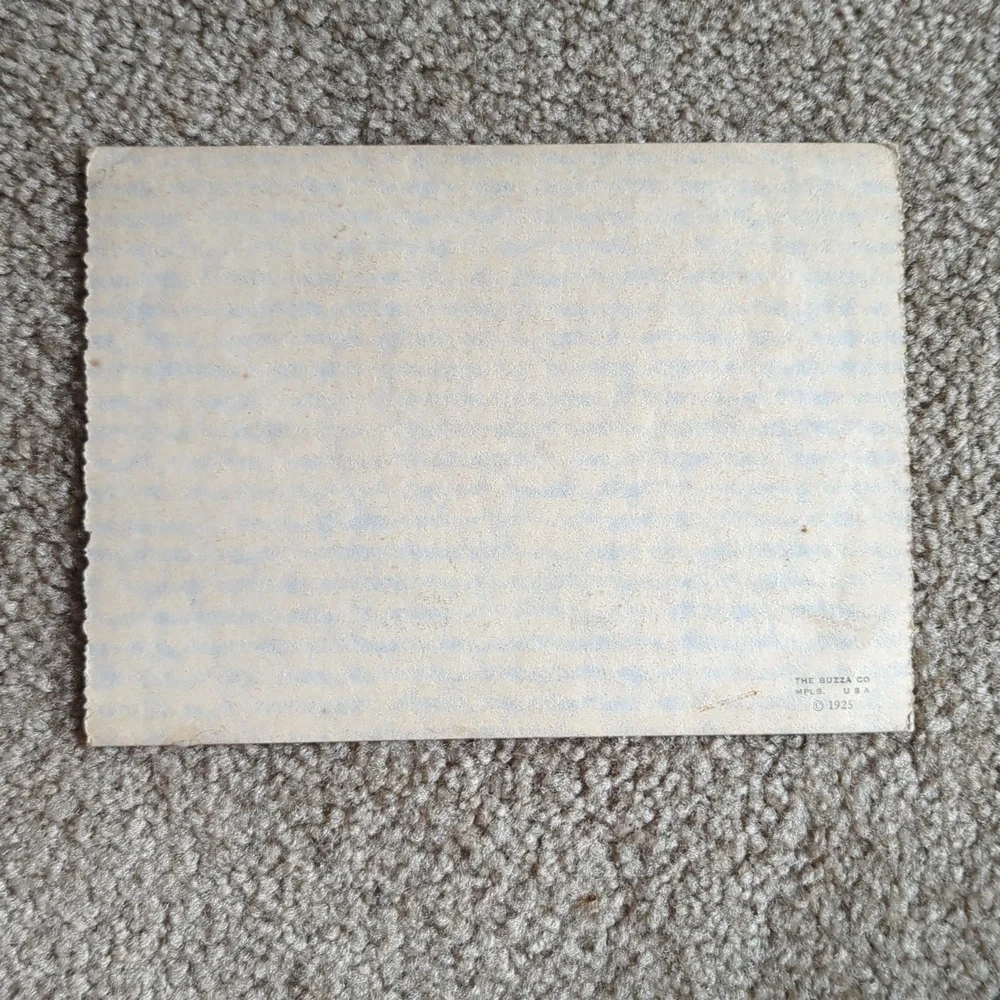 1925 Birthday Card - Picture 2 of 3